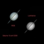 thumbnail Saturne sans inclinaison en 2009