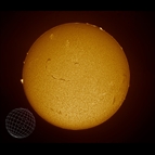 thumbnail Soleil HA avec Lunt 60mm